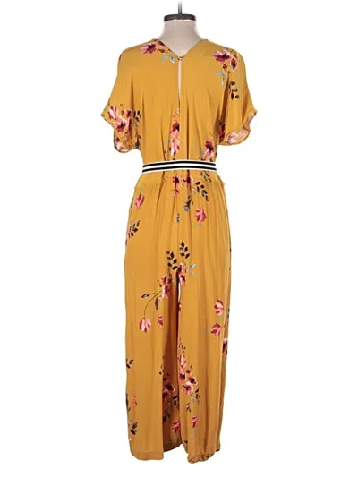 Pre-owned Corey Lynn Calter Jumpsuit In Yellow