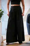Corey Lynn Calter Chandler Pant In Black In Black