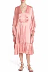 Corey Lynn Calter Paige Dress In Terracotta In Pink