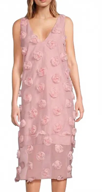 Corey Lynn Calter Quinn Pink Rose Dress