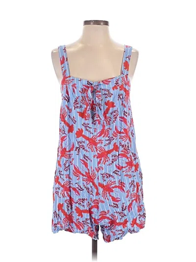 Pre-owned Corey Lynn Calter Romper In Blue