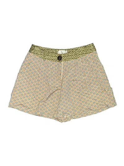 Pre-owned Corey Lynn Calter Shorts In Gold