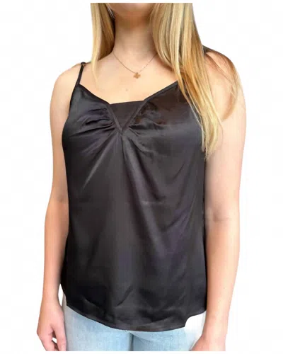 Corey Lynn Calter Silverlake Slip Top In Black