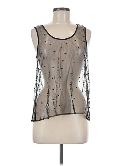 Pre-owned Corey Lynn Calter Sleeveless Blouse In Silver