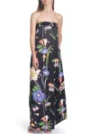 Corey Lynn Calter Thalia Maxi Dress In Black Multi