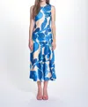 Corey Lynn Calter The Pilar Dress In Blue