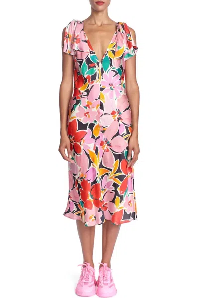 Corey Lynn Calter The Rosalie Dress In Blooms In Multi