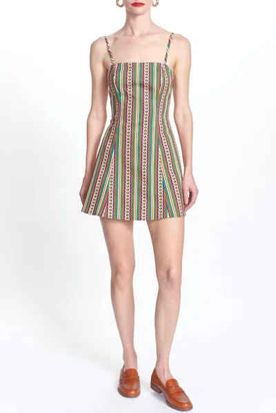 Corey Lynn Calter Wanda Mini Dress In Multi