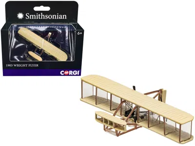Corgi 1903 Wright Flyer Aircraft With Pilot Figure "smithsonian" Series Diecast Model By  In Neutral