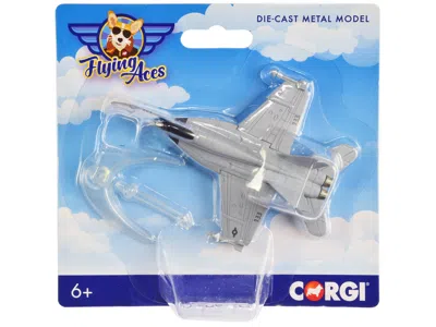 Corgi Boeing F/a-18 Super Hornet Fighter Aircraft "usaf" "flying Aces" Series Diecast Model In Multi