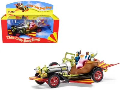 Corgi Chitty Chitty Bang Bang Car With 4 Sitting Figures "chitty Chitty Bang Bang" (1968) Movie Diecast Mo