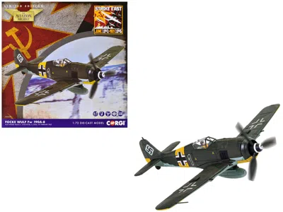 Corgi Focke-wulf Fw 190a-8 Aircraft "black 1 Oberleutnant Otto Kittel 2./jg54" (1945) German Luftwaffe "th In Green