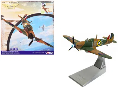 Corgi Hawker Hurricane Mk. I Fighter Aircraft "pilot Officer William 'billy' Fiske No. 601 Squadron Battle