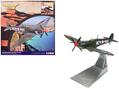 Corgi Supermarine Spitfire Mkixc Fighter Aircraft "porky Ii Lt Robert Connor 309th Fighter Squadron 31st F