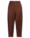 Corinna Caon Woman Pants Brown Size Xl Viscose, Polyester, Elastane
