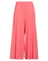 Corinna Caon Woman Pants Coral Size M Viscose, Nylon, Elastane In Pink