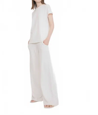 Corinne Collection Adelyn Trousers In Ivory In Multi