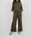 Corinne Collection Olivia Trouser Pants In Olive In Green