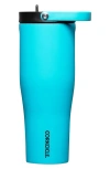 Corkcicle 30-ounce Xl Go Cup In Capri Blue