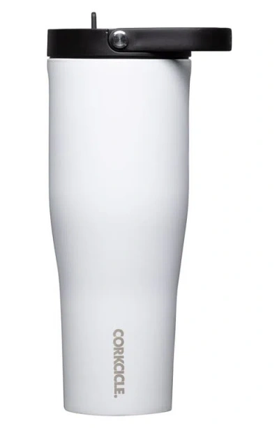 Corkcicle 30-ounce Xl Go Cup In Gloss White