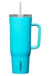 Corkcicle Cruiser 40-ounce Insulated Tumbler With Handle In Capri Blue