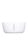 Corkcicle Dog Bowl 16oz In 亮泽白
