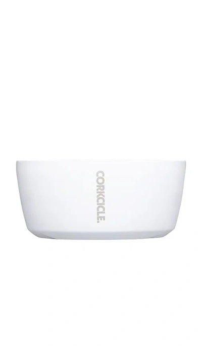 Corkcicle Dog Bowl 16oz In White