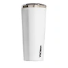 Corkcicle Insulated Stainless Steel 24 Oz. Tumbler In Glossy White