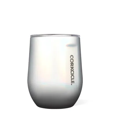 Corkcicle Prismatic 12oz Stemless Cup In Iridescent In Green