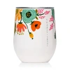 CORKCICLE RIFLE PAPER CO. LIVELY FLORAL STEMLESS WINE CUP, 12 OZ.