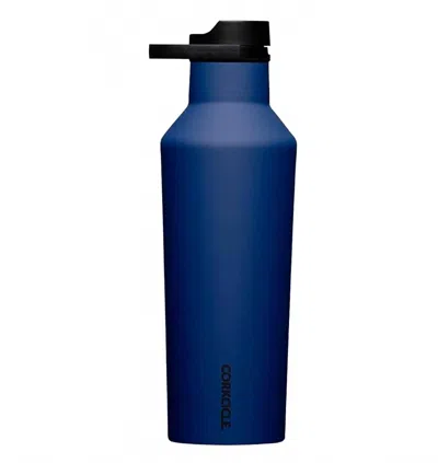 Corkcicle Series A Sport Canteen Insulated Water Bottle 32 Oz. In Midnight Navy In Blue