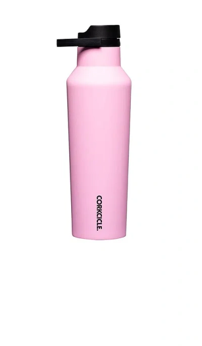Corkcicle Sport Canteen 20oz In Sun Soaked Pink