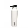Corkcicle Sport Canteen Insulated Water Bottle 20 Oz. In Dune In White