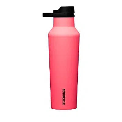 Corkcicle Stainless Steel 20 oz Sports Canteen In Pink