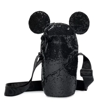 Corkcicle Women's Sling Mickey Mouse Bag In Black Sequin