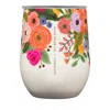 Corkcicle X Rifle Paper Co Stainless Steel 12 Oz. Stemless Cup In White