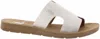 CORKYS FOOTWEAR BOGALUSA SANDALS IN WHITE CROCO