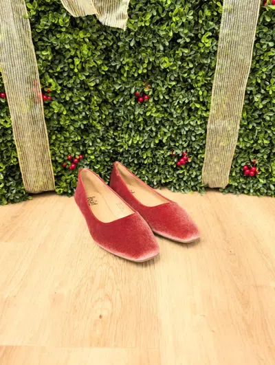 Corkys Footwear Over It Flat Shoe In Blush In Gold