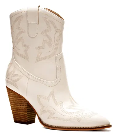 Corkys Footwear Plus One Women's Ankle Boot In White