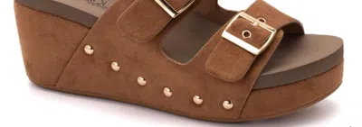 Corkys Footwear Twinkie Sandals In Cognac In Brown