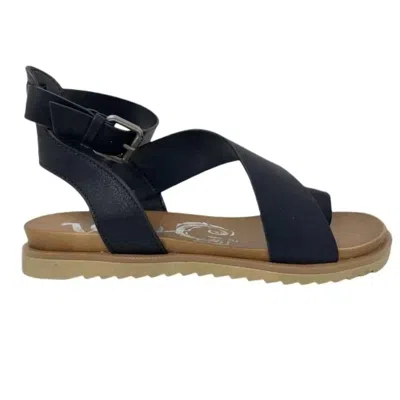 Corkys Footwear Very G Steffy Ankle Strap Sandal In Black