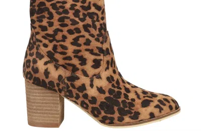 Corkys Footwear Wicked Leopard Booties In Brown