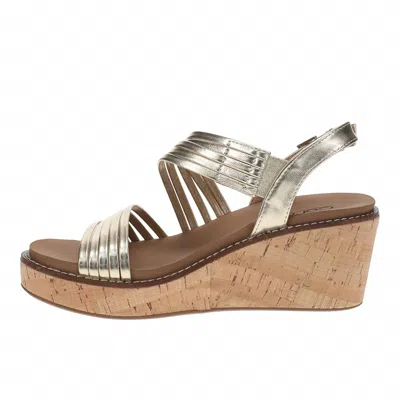Corkys Footwear Women's About Last Night Wedge In Gold