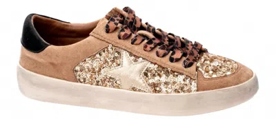 Corkys Footwear Women's Another Round Sneakers In Gold Sequin In Multi