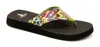 Corkys Footwear Women's Aquaholic Flip Flop In Multi Leopard In Multi
