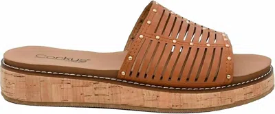 Corkys Footwear Women's At Ease Sandal In Cognac In Brown