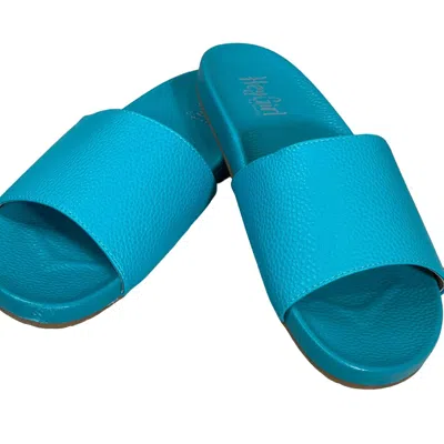 Corkys Footwear Women's Backyard Slide Sandal In Blue In Multi