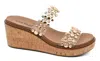 Corkys Footwear Women's Bad Habit Clear Sandals In Brown