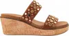Corkys Footwear Women's Bad Habit Wedge Sandal In Bourbon