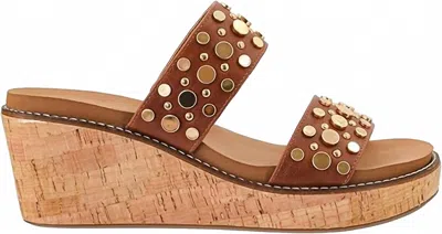 Corkys Footwear Women's Bad Habit Wedge Sandal In Bourbon
